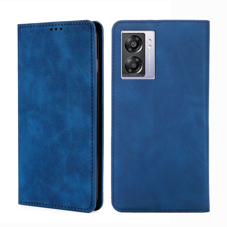 Custodia per telefono in pelle con vibrazione orizzontale magnetica Skin Feel, For OPPO A57 5G 2022/Realme Q5i, For OPPO A96 5G, For OPPO Find X5 Lite, For OPPO Find X5 Pro
