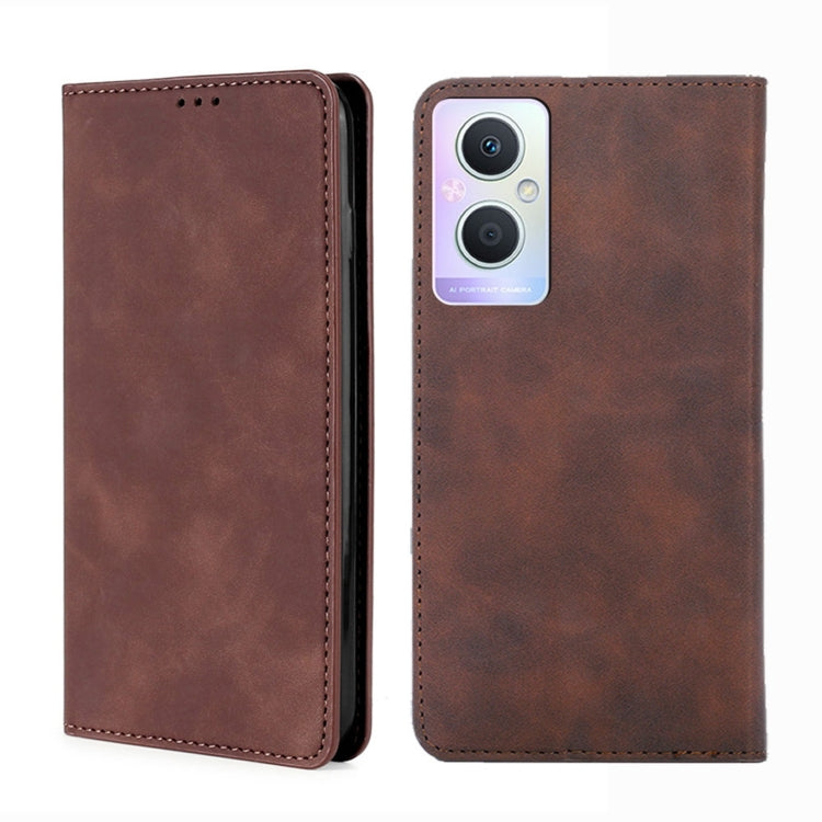 Custodia per telefono in pelle con vibrazione orizzontale magnetica Skin Feel, For OPPO A57 5G 2022/Realme Q5i, For OPPO A96 5G, For OPPO Find X5 Lite, For OPPO Find X5 Pro