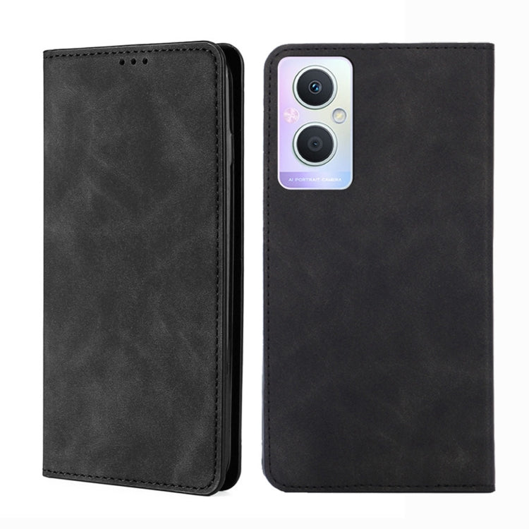 Custodia per telefono in pelle con vibrazione orizzontale magnetica Skin Feel, For OPPO A57 5G 2022/Realme Q5i, For OPPO A96 5G, For OPPO Find X5 Lite, For OPPO Find X5 Pro