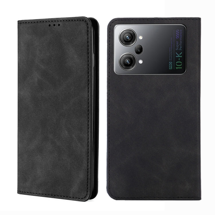 Custodia per telefono in pelle con vibrazione orizzontale magnetica Skin Feel, For OPPO K10 5G, For OPPO K10 Pro 5G, For OPPO Reno7 4G/F21 Pro 4G, For OPPO Reno7 5G Global