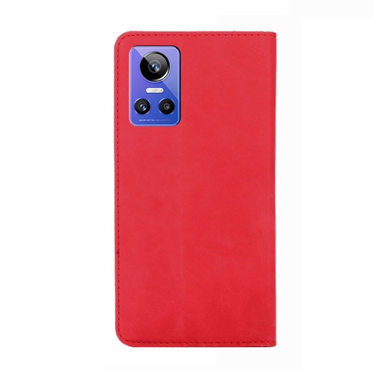 Custodia per telefono in pelle con vibrazione orizzontale magnetica Skin Feel, For OPPO Realme GT Neo3, For OPPO Realme GT2 Pro