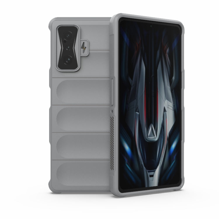 Magic Shield TPU + custodia per telefono in flanella, For Xiaomi Redmi K50 Gaming