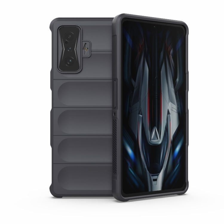 Magic Shield TPU + custodia per telefono in flanella, For Xiaomi Redmi K50 Gaming