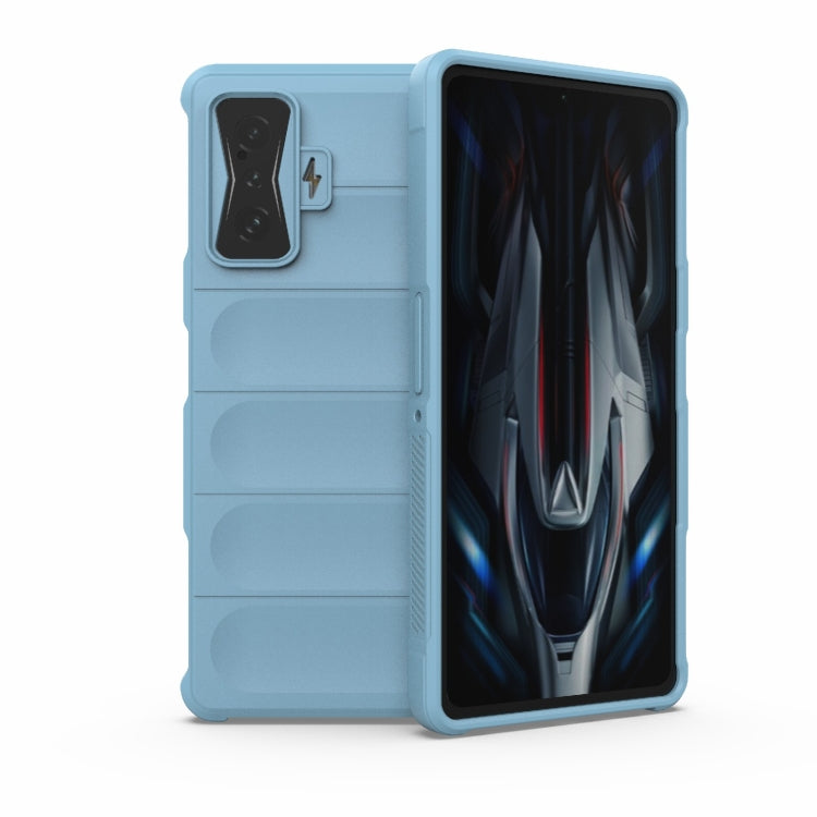 Magic Shield TPU + custodia per telefono in flanella, For Xiaomi Redmi K50 Gaming