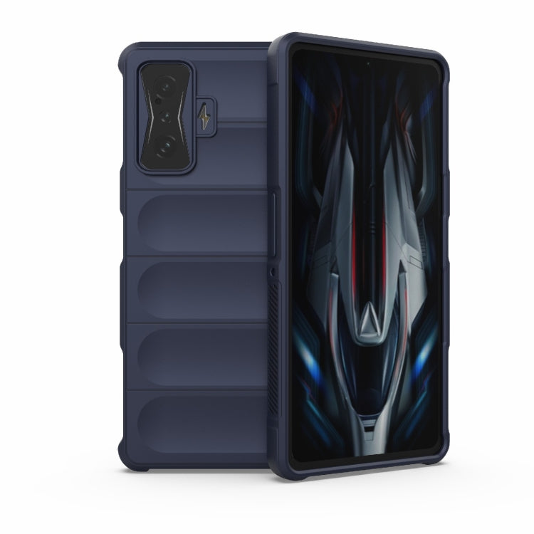 Magic Shield TPU + custodia per telefono in flanella, For Xiaomi Redmi K50 Gaming