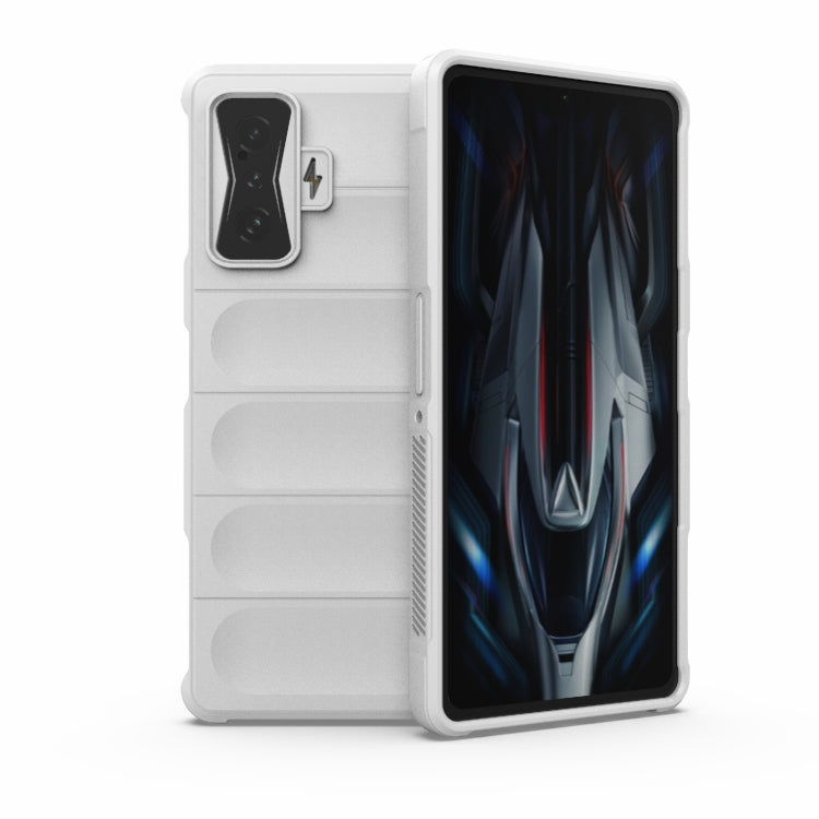 Magic Shield TPU + custodia per telefono in flanella, For Xiaomi Redmi K50 Gaming