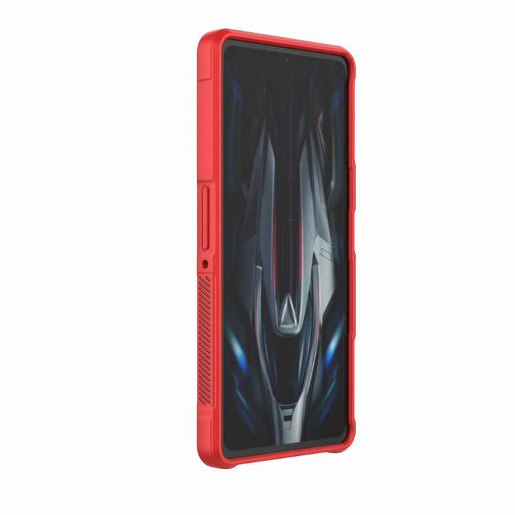Magic Shield TPU + custodia per telefono in flanella, For Xiaomi Redmi K50 Gaming