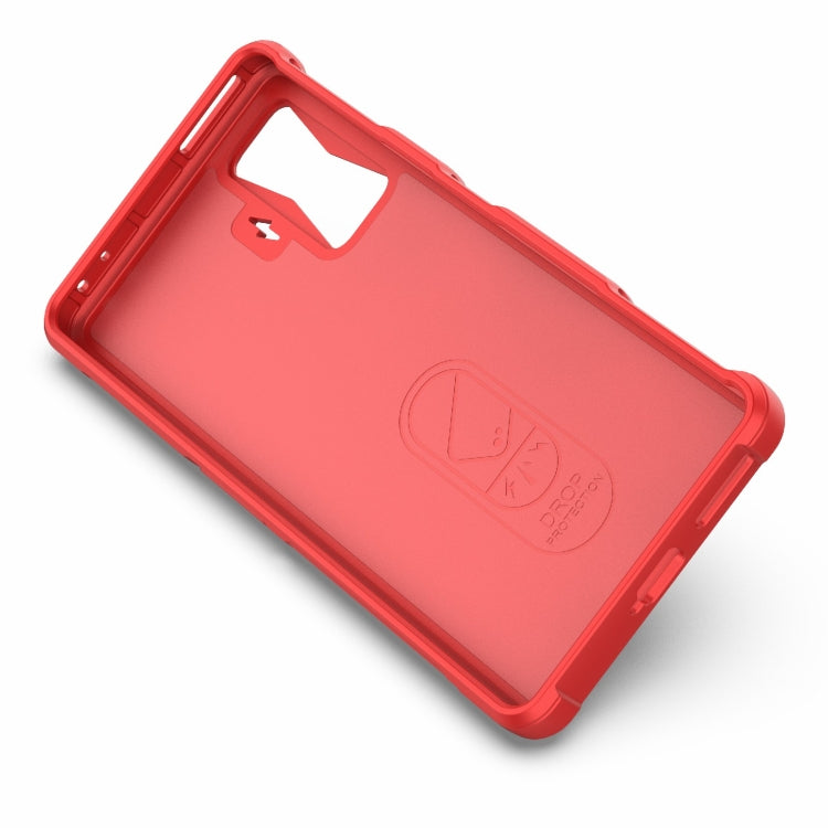 Magic Shield TPU + custodia per telefono in flanella, For Xiaomi Redmi K50 Gaming