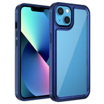 Custodia TPU e PC per iPhone 14, 14 Plus, 14 Pro, 14 Pro Max