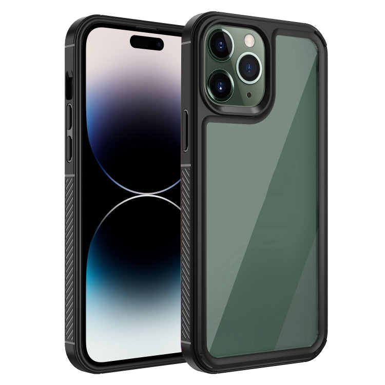 Custodia TPU e PC per iPhone 14, 14 Plus, 14 Pro, 14 Pro Max