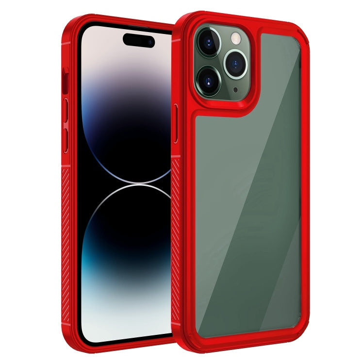 Custodia TPU e PC per iPhone 14, 14 Plus, 14 Pro, 14 Pro Max