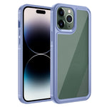 Custodia TPU e PC per iPhone 14, 14 Plus, 14 Pro, 14 Pro Max