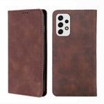 Custodia per telefono in pelle con vibrazione orizzontale magnetica Skin Feel, For Samsung Galaxy A03 EU Edition 166mm, For Samsung Galaxy A23 5G, For Samsung Galaxy M33 5G, For Samsung Galaxy M53 5G