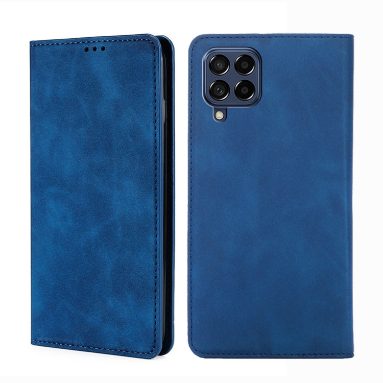 Custodia per telefono in pelle con vibrazione orizzontale magnetica Skin Feel, For Samsung Galaxy A03 EU Edition 166mm, For Samsung Galaxy A23 5G, For Samsung Galaxy M33 5G, For Samsung Galaxy M53 5G