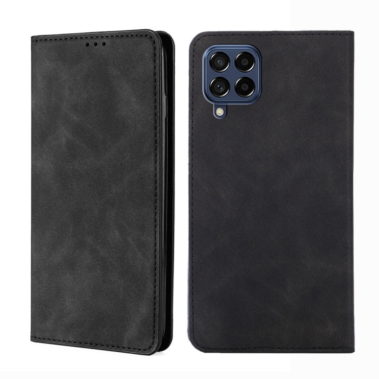 Custodia per telefono in pelle con vibrazione orizzontale magnetica Skin Feel, For Samsung Galaxy A03 EU Edition 166mm, For Samsung Galaxy A23 5G, For Samsung Galaxy M33 5G, For Samsung Galaxy M53 5G