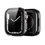 DUX DUCIS Custodia per orologio elettrolitica per PC per la serie Apple Watch, For Apple Watch Series 9 / 8 / 7 41mm, For Apple Watch Series 9 / 8 / 7 45mm, 6&SE&5&4 40mm / 3&2&1 38mm, 6&SE&5&4 44mm / 3&2&1 42mm