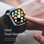 DUX DUCIS Custodia per orologio elettrolitica per PC per la serie Apple Watch, For Apple Watch Series 9 / 8 / 7 41mm, For Apple Watch Series 9 / 8 / 7 45mm, 6&SE&5&4 40mm / 3&2&1 38mm, 6&SE&5&4 44mm / 3&2&1 42mm