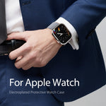 DUX DUCIS Custodia per orologio elettrolitica per PC per la serie Apple Watch, For Apple Watch Series 9 / 8 / 7 41mm, For Apple Watch Series 9 / 8 / 7 45mm, 6&SE&5&4 40mm / 3&2&1 38mm, 6&SE&5&4 44mm / 3&2&1 42mm