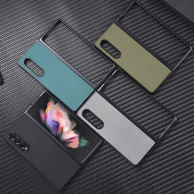 Custodia per telefono PC + TPU antiurto in tessuto di nylon, For Samsung Galaxy Z Fold4 5G
