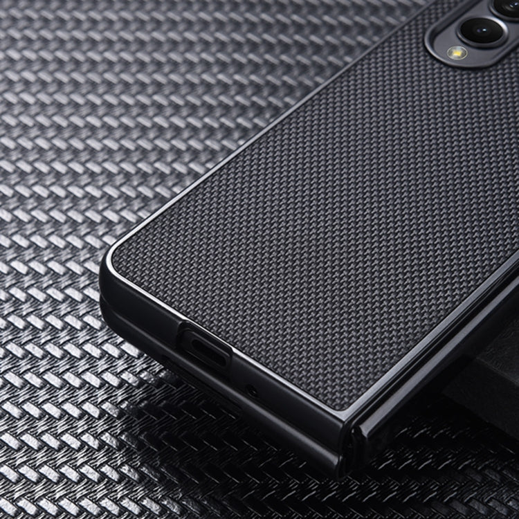 Custodia per telefono PC + TPU antiurto in tessuto di nylon, For Samsung Galaxy Z Fold4 5G
