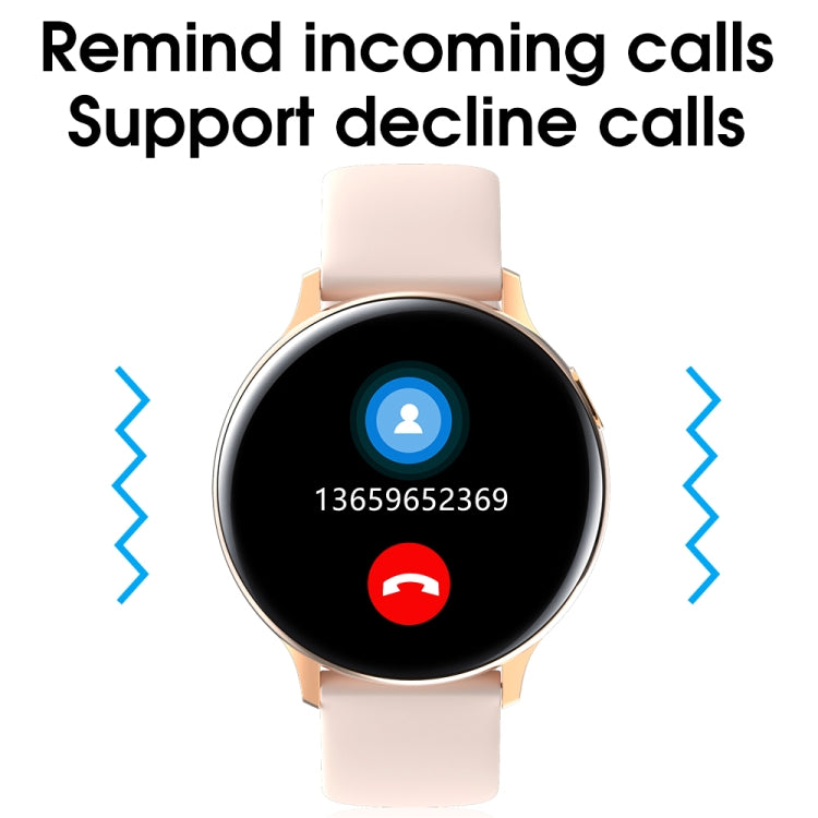 S20S Smart Watch con schermo HD da 1,4 pollici, impermeabile IP68, supporto per il controllo della musica / fotografia Bluetooth / cardiofrequenzimetro / monitoraggio della pressione sanguigna