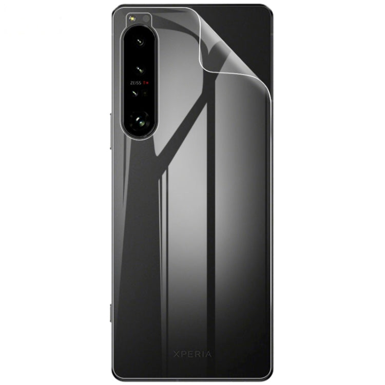 2 PZ IMAK 0.15mm Curvo Full Screen Protector Hydrogel Film Back Protector, For Sony Xperia 1 IV