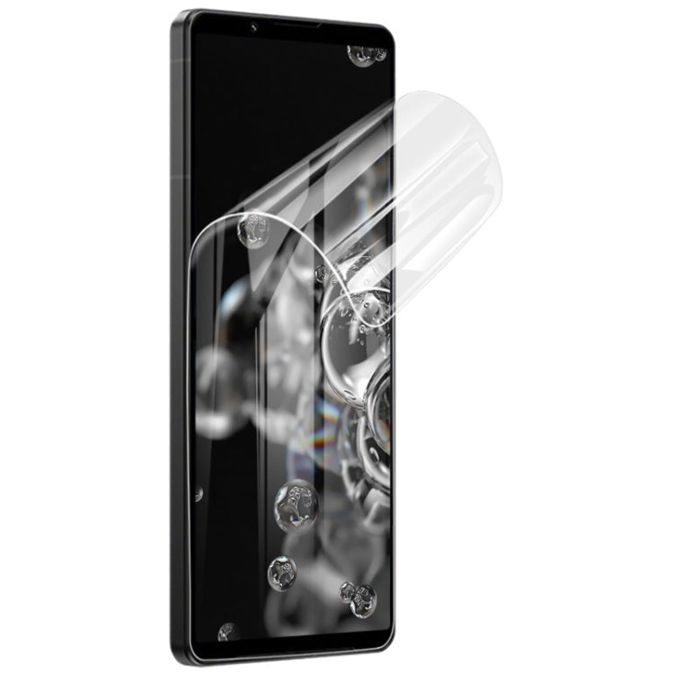 IMAK 0,15 mm Curvo Full Screen Protector Hydrogel Film Protettore frontale, For Sony Xperia 1 IV