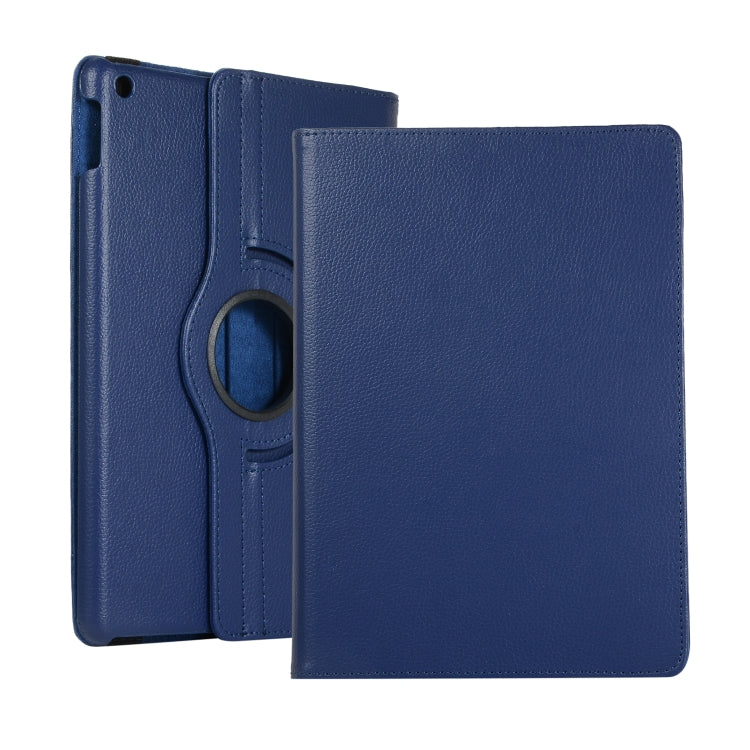 Custodia per tablet in pelle con rotazione a 360 gradi Litchi Texture con supporto, For Lenovo M10 Plus 3rd