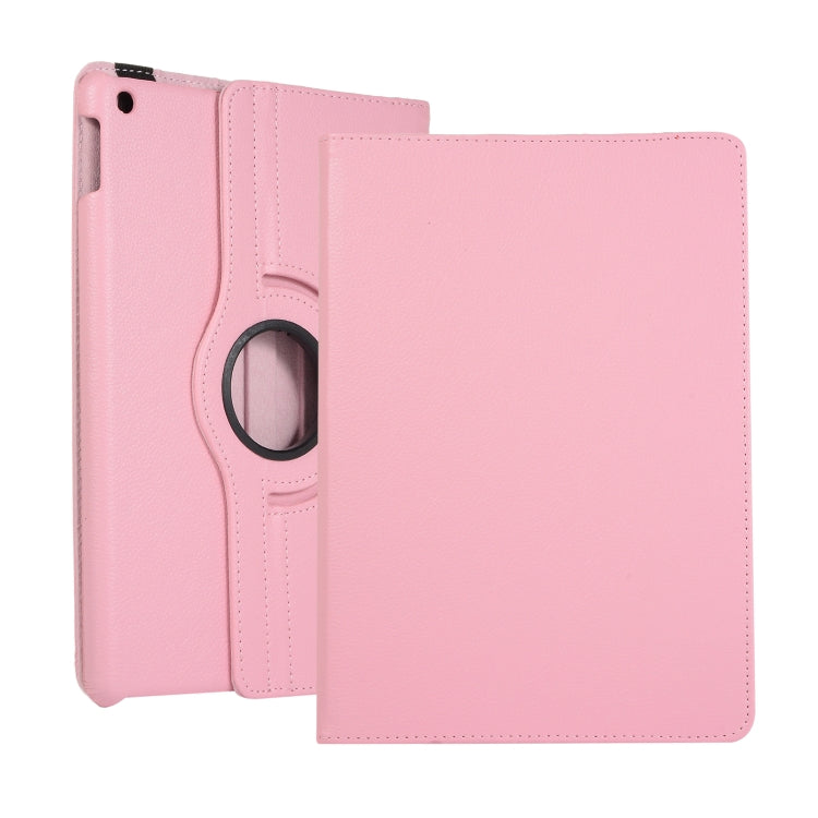 Custodia per tablet in pelle con rotazione a 360 gradi Litchi Texture con supporto, For Lenovo M10 Plus 3rd