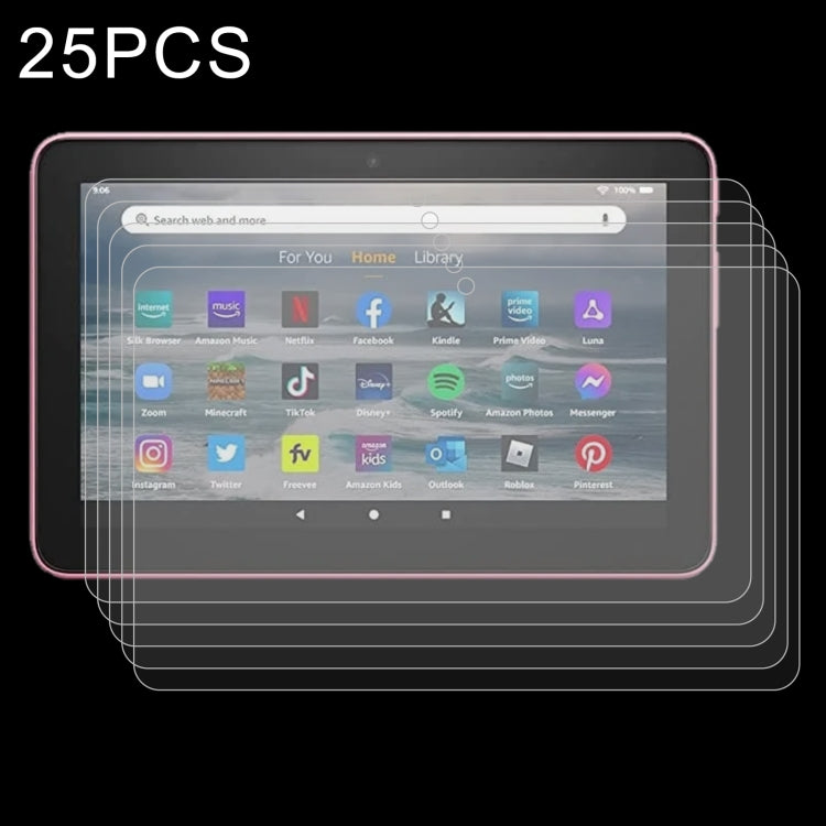 25 PZ 9H 2.5D Pellicola per tablet in vetro temperato antideflagrante, For TCL Tab 10s / Enjoy 2 / T10 / T10S / Honor X8 / Honor 8 Lite (25 PCS), For Tesla 15.6 (25 PCS), For TCL TabMax 10.4 / Honor Tablet V7 (25 PCS)                                   ...