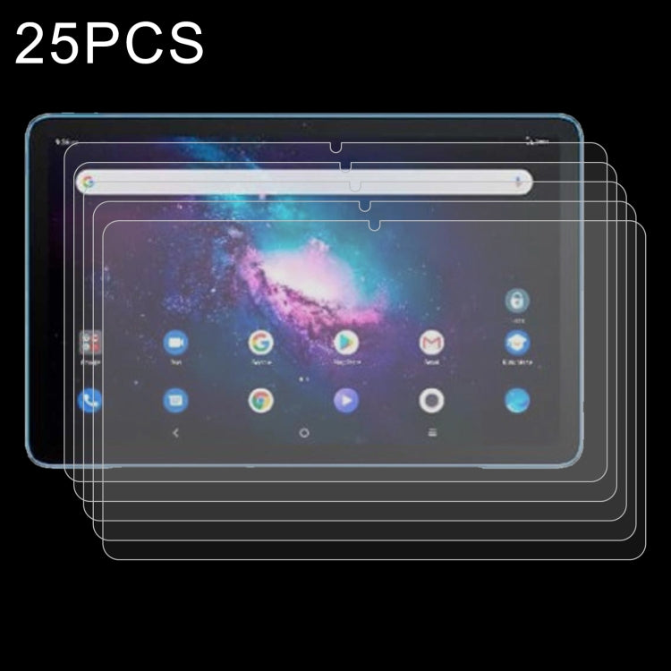 25 PZ 9H 2.5D Pellicola per tablet in vetro temperato antideflagrante, For TCL Tab 10s / Enjoy 2 / T10 / T10S / Honor X8 / Honor 8 Lite (25 PCS), For Tesla 15.6 (25 PCS), For TCL TabMax 10.4 / Honor Tablet V7 (25 PCS)                                   ...