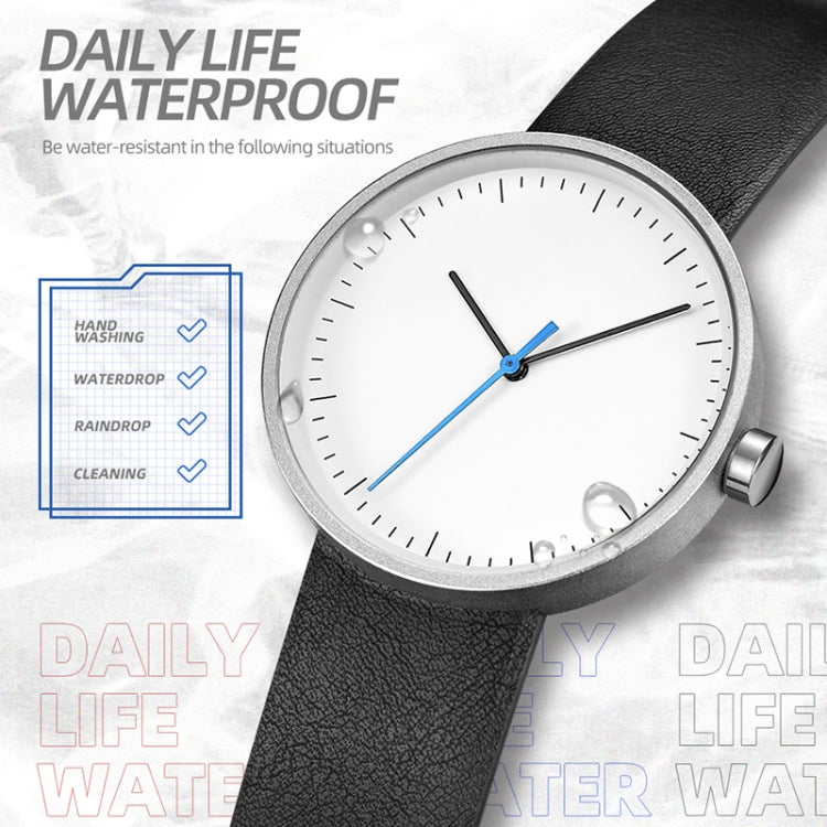YAZOLE 522 Orologio sportivo con movimento al quarzo con puntatore rosso e blu