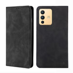 Custodia per telefono in pelle con vibrazione orizzontale magnetica Skin Feel, For vivo S12 / V23 5G, For vivo S12 Pro 5G / V23 Pro, For vivo X Note 5G, For vivo X80 Pro