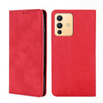 Custodia per telefono in pelle con vibrazione orizzontale magnetica Skin Feel, For vivo S12 / V23 5G, For vivo S12 Pro 5G / V23 Pro, For vivo X Note 5G, For vivo X80 Pro