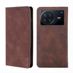 Custodia per telefono in pelle con vibrazione orizzontale magnetica Skin Feel, For vivo S12 / V23 5G, For vivo S12 Pro 5G / V23 Pro, For vivo X Note 5G, For vivo X80 Pro