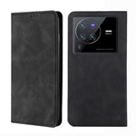 Custodia per telefono in pelle con vibrazione orizzontale magnetica Skin Feel, For vivo S12 / V23 5G, For vivo S12 Pro 5G / V23 Pro, For vivo X Note 5G, For vivo X80 Pro