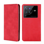 Custodia per telefono in pelle con vibrazione orizzontale magnetica Skin Feel, For vivo S12 / V23 5G, For vivo S12 Pro 5G / V23 Pro, For vivo X Note 5G, For vivo X80 Pro
