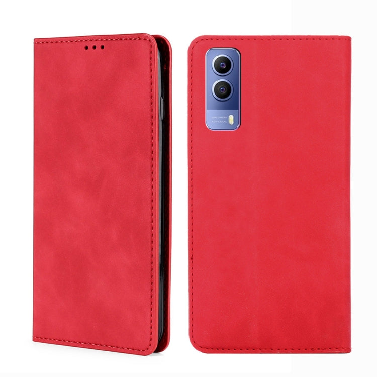 Custodia per telefono in pelle con vibrazione orizzontale magnetica Skin Feel, For vivo X80, For vivo Y53s 5G / iQOO Z5x / T1x, For Google Pixel 7 5G, For vivo Y55s 5G
