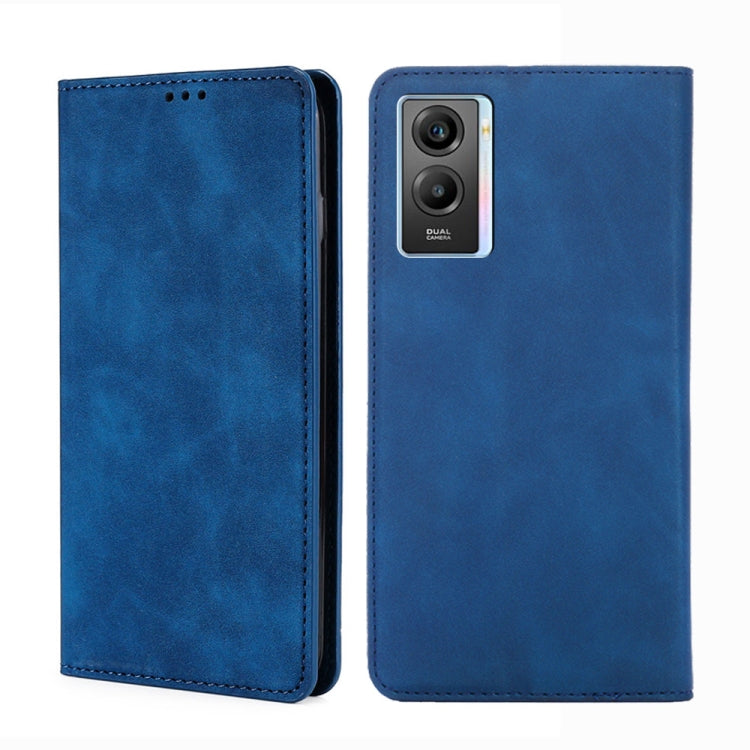 Custodia per telefono in pelle con vibrazione orizzontale magnetica Skin Feel, For vivo X80, For vivo Y53s 5G / iQOO Z5x / T1x, For Google Pixel 7 5G, For vivo Y55s 5G