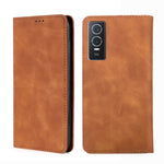 Custodia per telefono in pelle con vibrazione orizzontale magnetica Skin Feel, For Nokia G21 / G11, For vivo Y76s / Y74s, For Nokia X100, For Sony Xperia Ace III