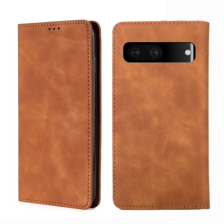 Custodia per telefono in pelle con vibrazione orizzontale magnetica Skin Feel, For vivo X80, For vivo Y53s 5G / iQOO Z5x / T1x, For Google Pixel 7 5G, For vivo Y55s 5G