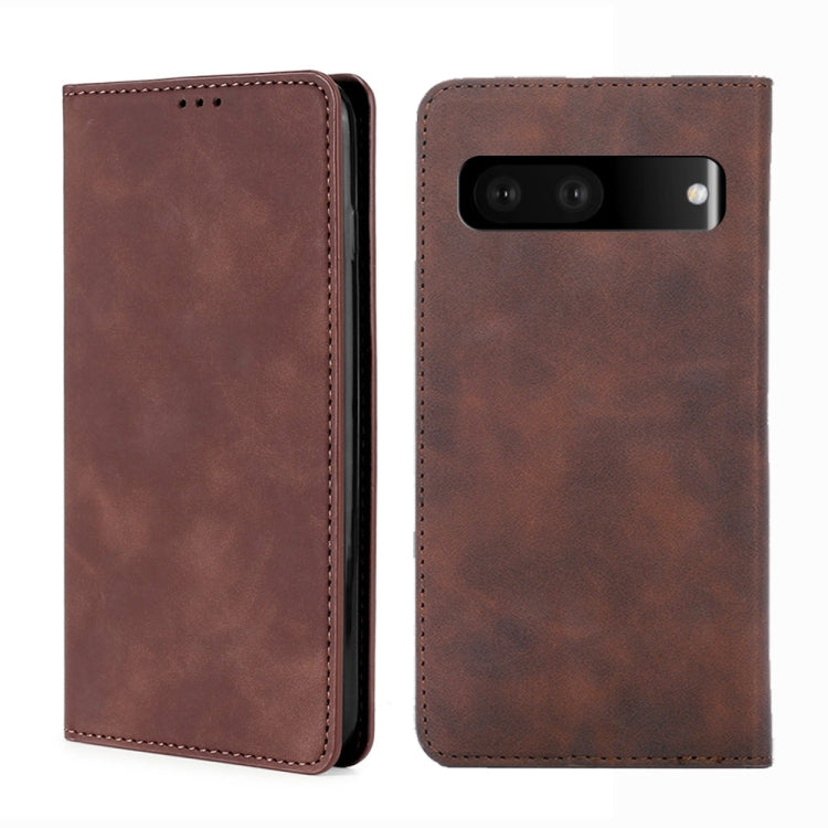 Custodia per telefono in pelle con vibrazione orizzontale magnetica Skin Feel, For vivo X80, For vivo Y53s 5G / iQOO Z5x / T1x, For Google Pixel 7 5G, For vivo Y55s 5G
