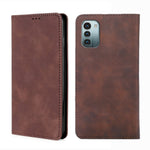 Custodia per telefono in pelle con vibrazione orizzontale magnetica Skin Feel, For Nokia G21 / G11, For vivo Y76s / Y74s, For Nokia X100, For Sony Xperia Ace III