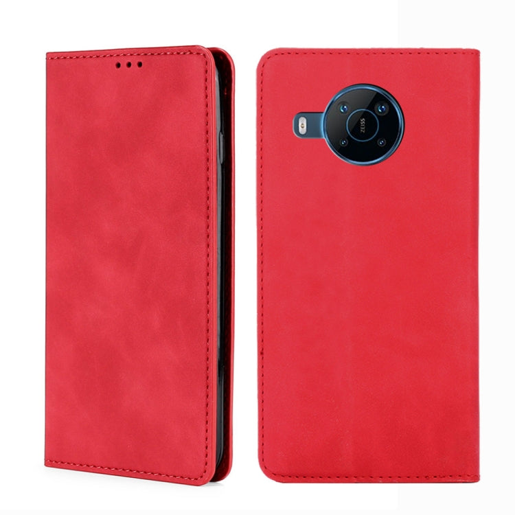 Custodia per telefono in pelle con vibrazione orizzontale magnetica Skin Feel, For Nokia G21 / G11, For vivo Y76s / Y74s, For Nokia X100, For Sony Xperia Ace III