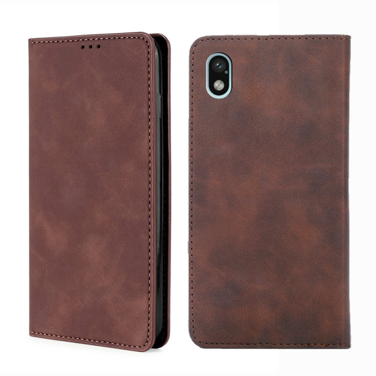 Custodia per telefono in pelle con vibrazione orizzontale magnetica Skin Feel, For Nokia G21 / G11, For vivo Y76s / Y74s, For Nokia X100, For Sony Xperia Ace III