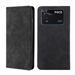 Custodia per telefono in pelle con vibrazione magnetica Skin Feel, For Xiaomi Poco M4 Pro, For Xiaomi Poco X4 Pro 5G, For Xiaomi Redmi K50 / K50 Pro, For Xiaomi Redmi K50 Gaming