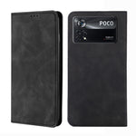 Custodia per telefono in pelle con vibrazione magnetica Skin Feel, For Xiaomi Poco M4 Pro, For Xiaomi Poco X4 Pro 5G, For Xiaomi Redmi K50 / K50 Pro, For Xiaomi Redmi K50 Gaming