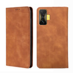 Custodia per telefono in pelle con vibrazione magnetica Skin Feel, For Xiaomi Poco M4 Pro, For Xiaomi Poco X4 Pro 5G, For Xiaomi Redmi K50 / K50 Pro, For Xiaomi Redmi K50 Gaming