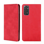 Custodia per telefono in pelle con vibrazione magnetica Skin Feel, For Xiaomi Redmi Note 11 Global / Note 11S, For Xiaomi Redmi Note 11 Pro 4G/5G Global, For Xiaomi 12 Lite, For Xiaomi 12 Pro