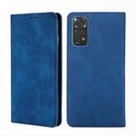 Custodia per telefono in pelle con vibrazione magnetica Skin Feel, For Xiaomi Redmi Note 11 Global / Note 11S, For Xiaomi Redmi Note 11 Pro 4G/5G Global, For Xiaomi 12 Lite, For Xiaomi 12 Pro